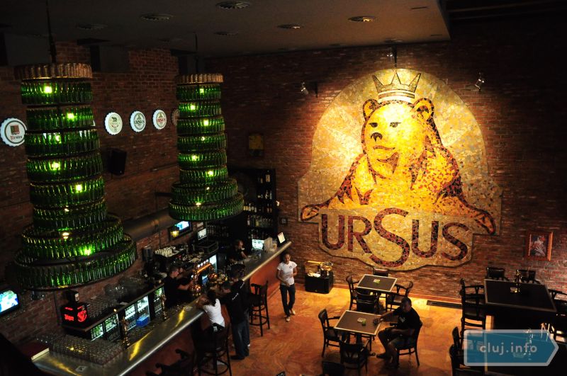 Restaurante en la fábrica de Ursus en Cluj Napoca