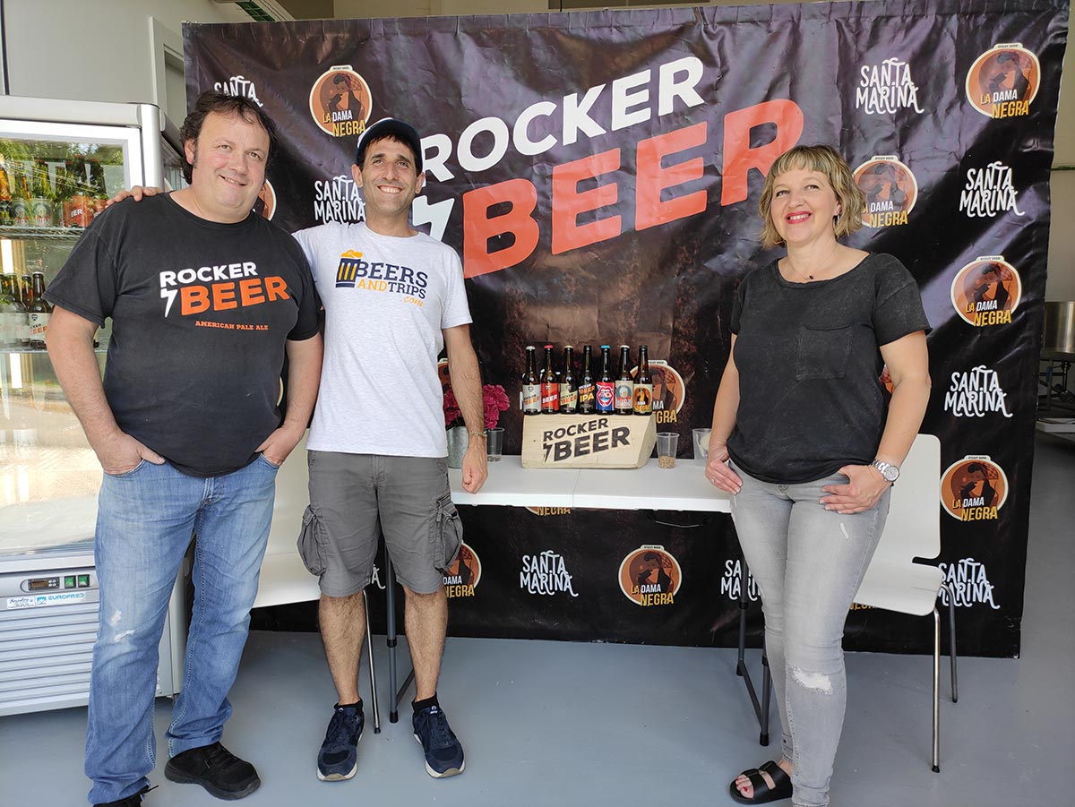 Felipe y Raquel de Rocker Beer