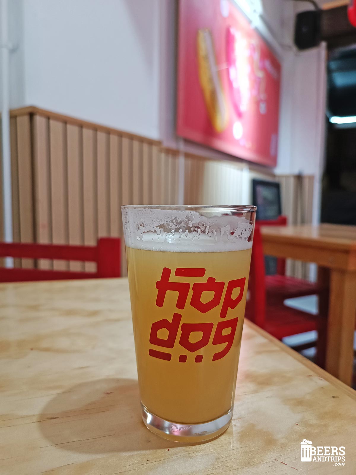 Cerveza artesanal en el Hop Dog de Ciudad de México