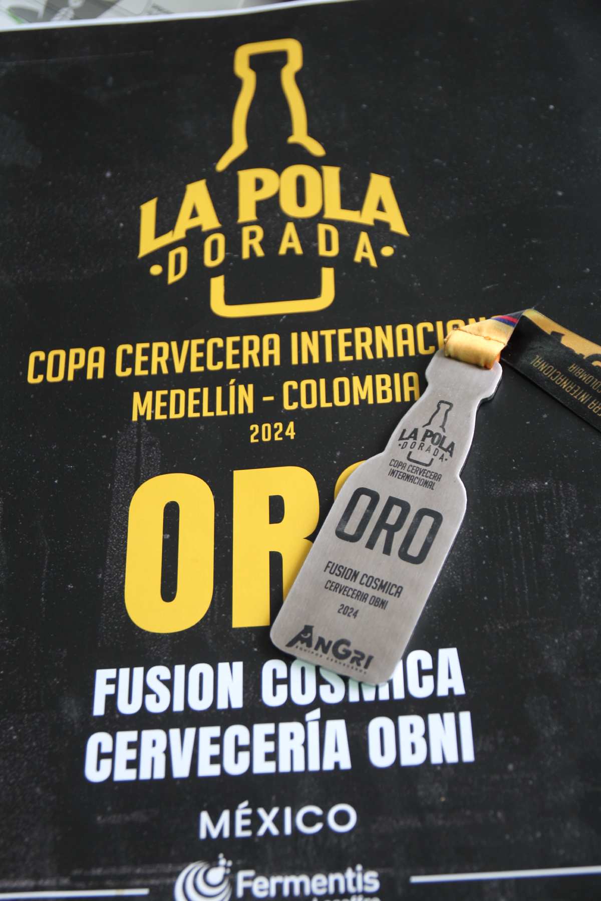 NEIPA 'Fusión Cósmica, Oro en en el campeonato la Pola Dorada