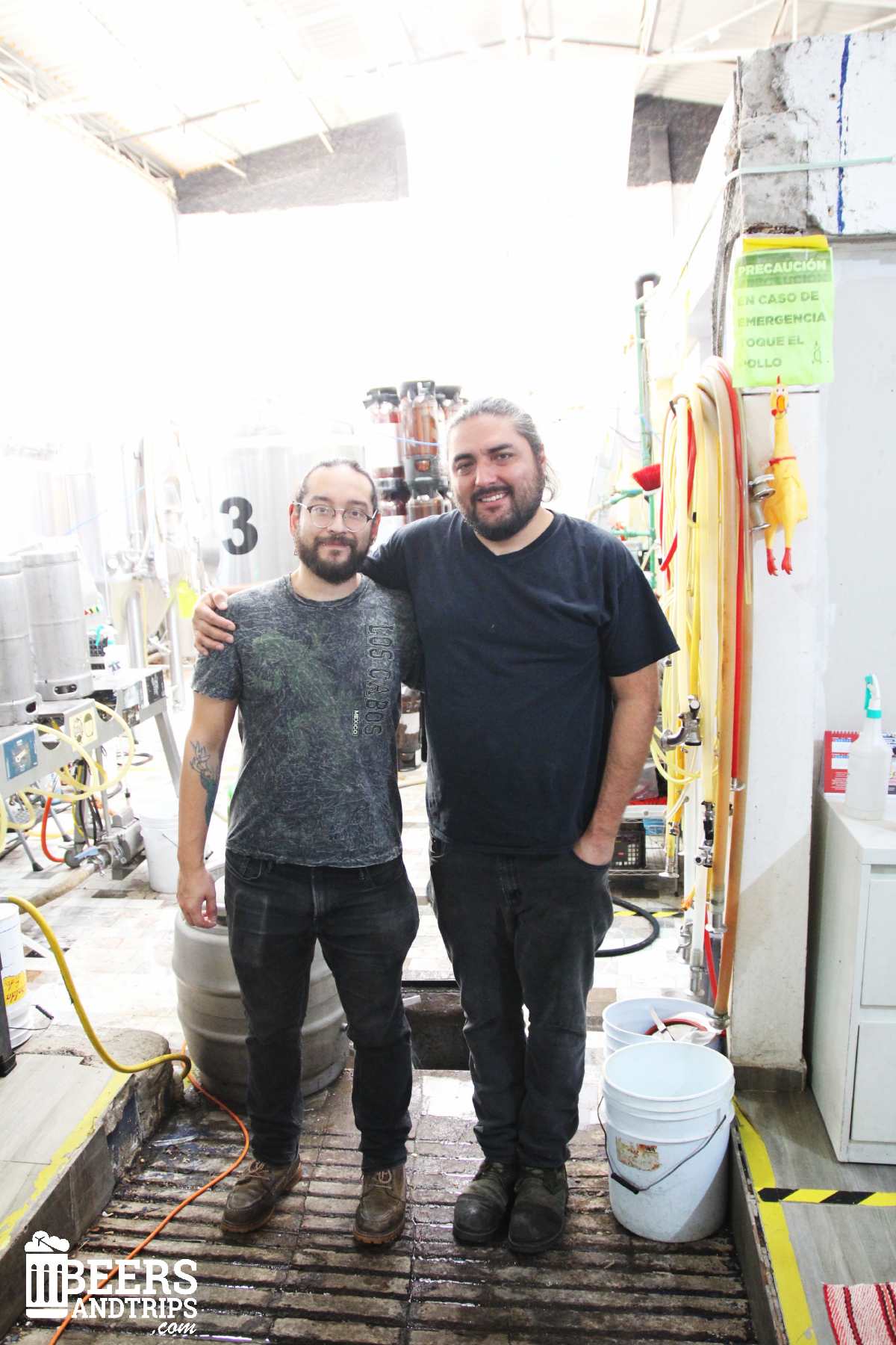 Luis y Aldo, dos de las almas de Cervecería OBNI