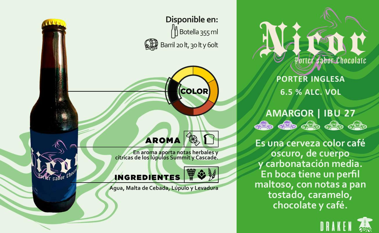 Porter de Cervecería Obni